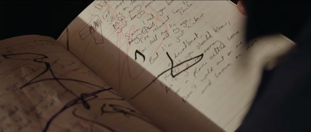 Scribblings in Martin's journal featured in Dogwood 